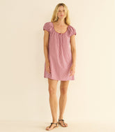 JULIA DRESS -- MULBERRY LA MADDALENA GINGHAM