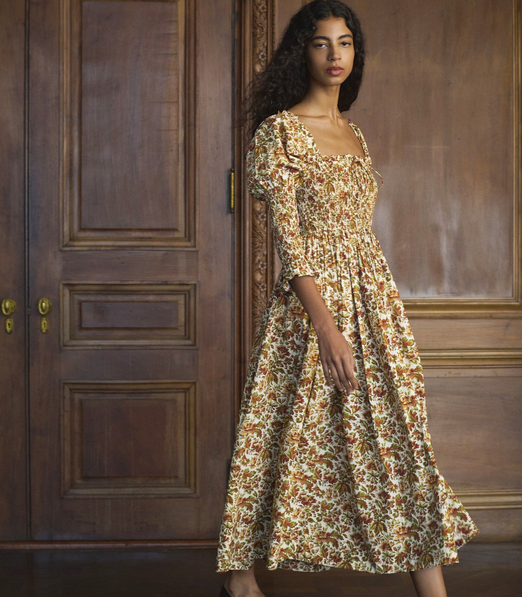 BIJOU DRESS -- IVORY RÊVE DES JARDINS