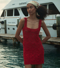 ELOISE DRESS -- RUBY