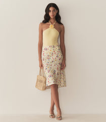 ELOWETTE SKIRT -- WINDSWEPT BLOOMS