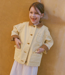 LITTLE PASCUAL JACKET -- STRAW