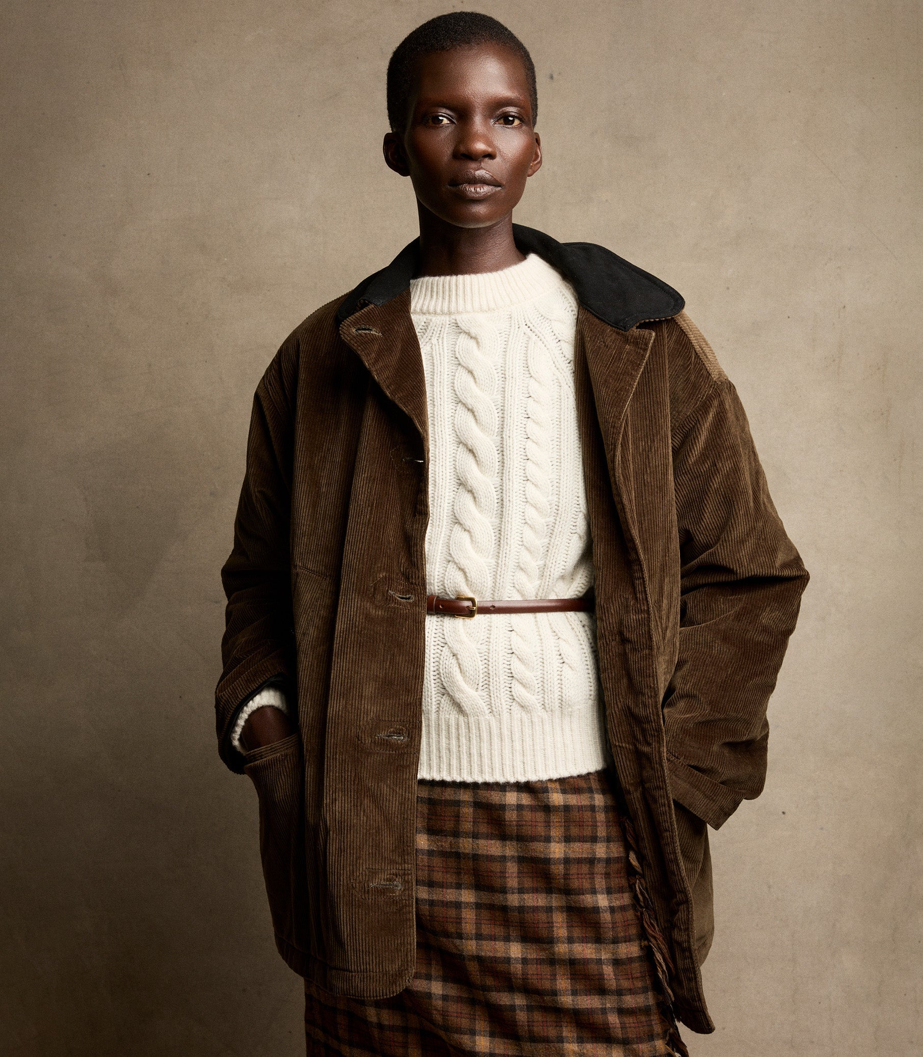MARLOWE CASHMERE SWEATER -- IVORY