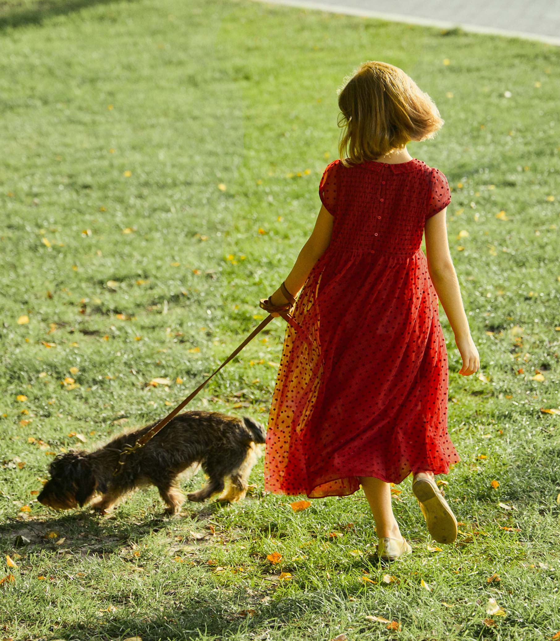 PHANIE DRESS -- ROSSO