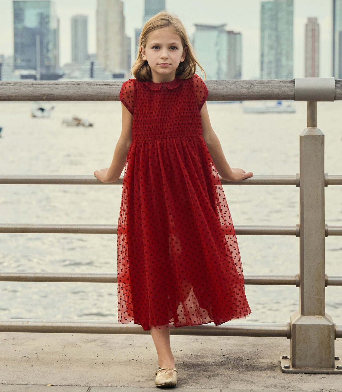 PHANIE DRESS -- ROSSO